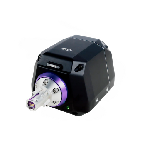 Conspit Ares 12Nm direct drive wheel base front view sim racing