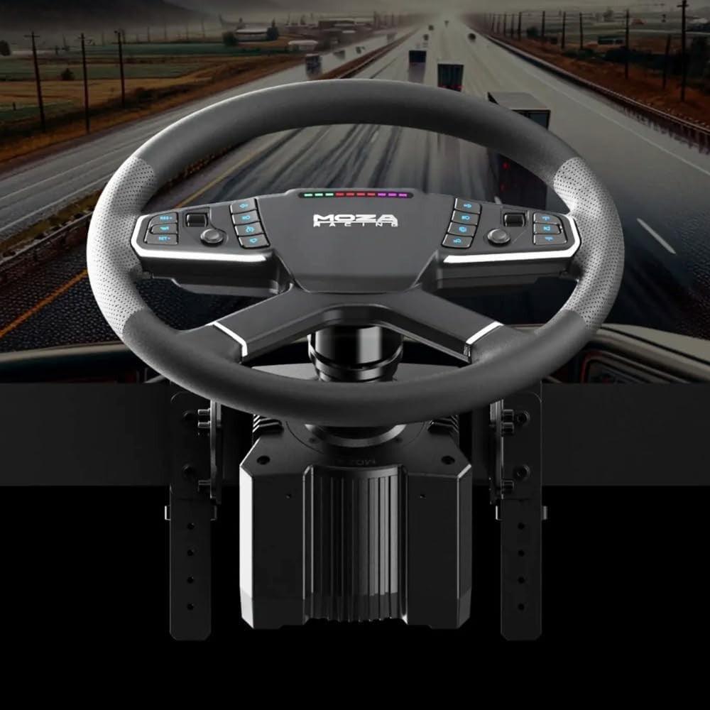 Moza Racing R5 Set Truck Driving Simulator