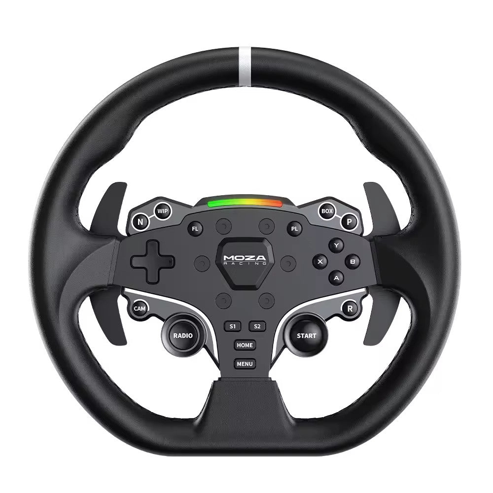 MOZA R5 PC Gaming Racing Simulator Bundle Kit & Steering Wheel