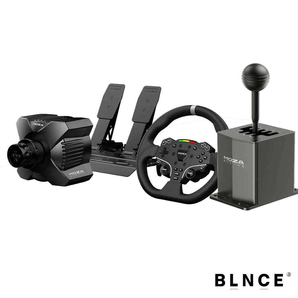 MOZA R3 Bundle with H Pattern Shifter