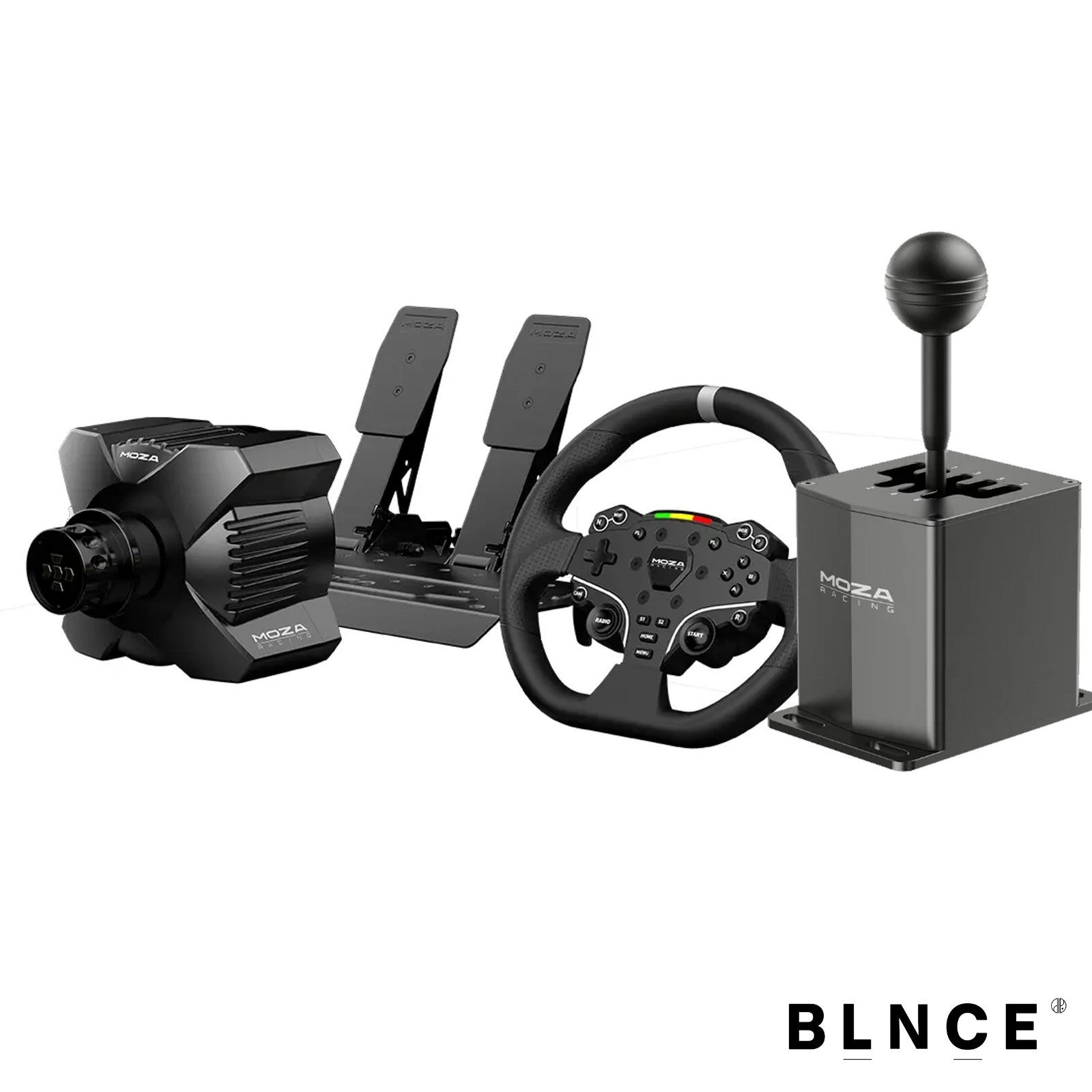 MOZA R3 Bundle with H Pattern Shifter